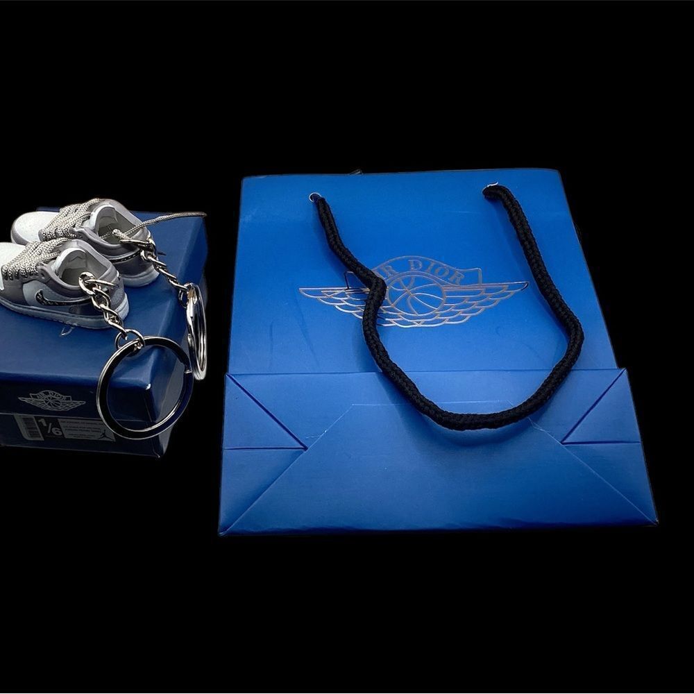 Air Dior 3D Jordan Sneaker Keychain - Picture 2 of 3